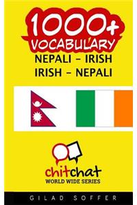 1000+ Nepali - Irish Irish - Nepali Vocabulary