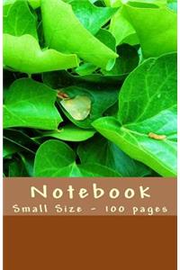 Notebook - Small Size - 100 Pages