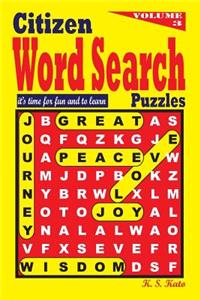 Citizen Word Search Puzzles