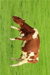 A Brown Cow Grazing in a Meadow Journal