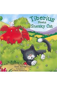 Tiberius Meets Sneaky Cat