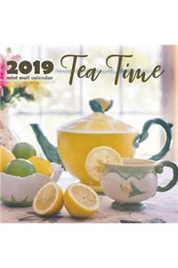 Tea Time 2019 Mini Wall Calendar