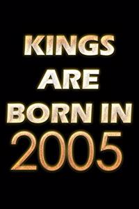 Kings Are Born In 2005 Notebook