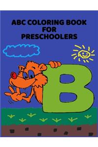 ABC Coloring Book For Preschoolers