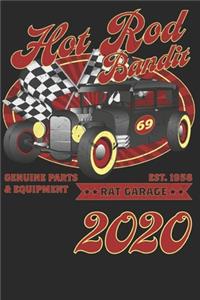 Rockabilly Hot Rod Pocket Calendar 2020