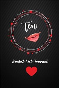 Ten Bucket List Journal