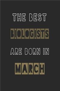 The Best biologists are born in March journal