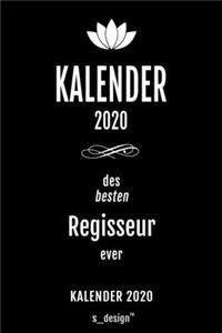 Kalender 2020 für Regisseure / Regisseur / Regisseurin