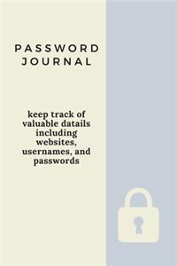Password Journal