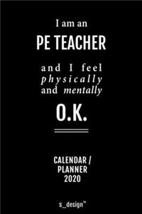 Calendar 2020 for PE Teachers / PE Teacher