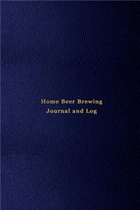 Beer Brewing Log Book