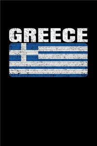 Greece: Greece Blank Lined Travel Journal. Pretty Lined Notebook & Diary For Writing And Note Taking For Travelers.(120 Blank Lined Pages - 6x9 Inches)