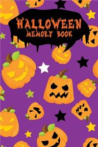 Halloween Memory Book
