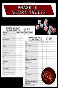 Phase 10 Score Sheets