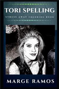 Tori Spelling Stress Away Coloring Book