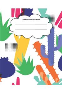 Cactus Composition Notebook