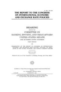 The report to the Congress on international economic and exchange rate policies