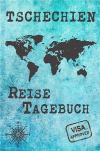 Tschechien Reise Tagebuch: Notizbuch liniert 120 Seiten - Reiseplaner zum Selberschreiben - Reisenotizbuch Abschiedsgeschenk Urlaubsplaner