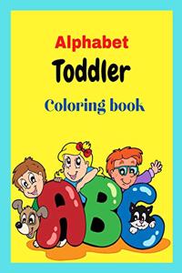 Alphabet Toddler Coloring Book