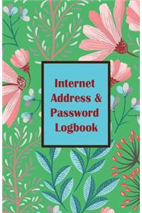 Internet Address & Password Logbook