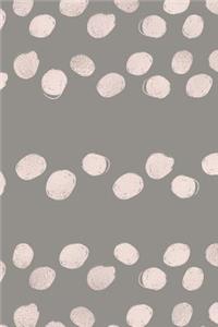 Cute Pattern Rose Gold Sketchbook 4