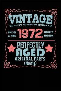 Vintage Quality Without Question One of a Kind 1972 Limited Edition Perfectly Aged Original Parts Mostly