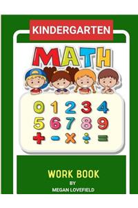 Kindergarten Math Workbook