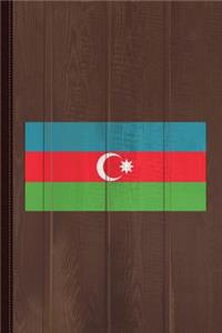 Azerbaijan Flag Journal Notebook