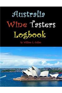 Australia Wine Tasters Logbook