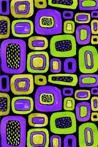 Journal Notebook Colorful Abstract Watercolor Pattern 4
