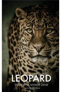 Leopard Weekly Planner 2018