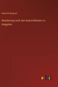 Wanderung nach den Natronklöstern in Aegypten
