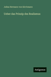 Ueber das Prinzip des Realismus