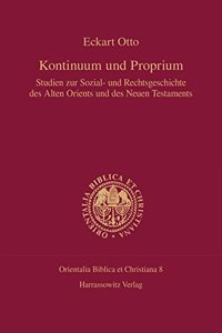 Kontinuum Und Proprium