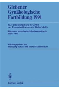 Gießener Gynäkologische Fortbildung 1991