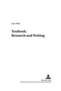 Textbook: Research and Writing