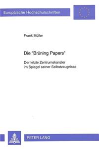 Die «Bruening Papers»