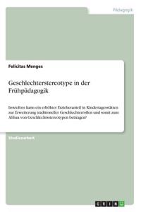Geschlechterstereotype in der Frühpädagogik