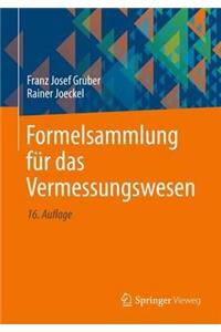 Formelsammlung Fur Das Vermessungswesen