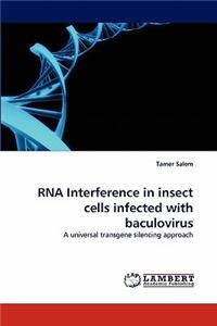 RNA Interference in insect cells infected with baculovirus