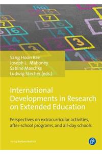 International Developments in Research on Extended Education