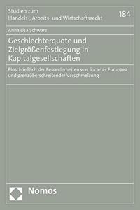 Geschlechterquote Und Zielgrossenfestlegung in Kapitalgesellschaften