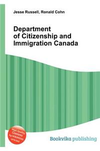 Department of Citizenship and Immigration Canada