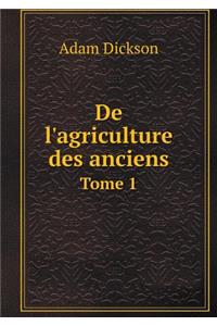 De l'agriculture des anciens Tome 1