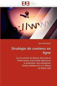 Strat?gie de Contenu En Ligne