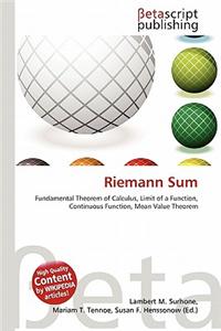 Riemann Sum
