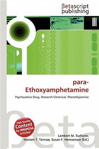 Para-Ethoxyamphetamine