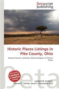 Historic Places Listings in Pike County, Ohio