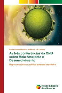 As três conferências da ONU sobre Meio Ambiente e Desenvolvimento