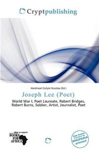 Joseph Lee (Poet)